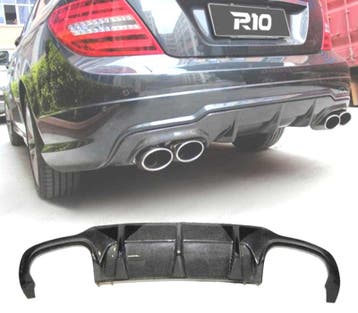 Diffuseur Arrière Mercedes W204 Coupé Pour C63 11-14 Carbone, Verzenden