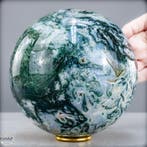 Uitzonderlijke natuurlijke mosagaatkogel Zeldzame rariteit, Verzamelen