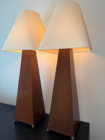 Van de Heg - Rust Patina - Lampadaire colonne (2) -