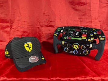 Ferrari - Charles Leclerc - Stuur / stuurwiel, Beperkte, Hobby en Vrije tijd, Nieuw