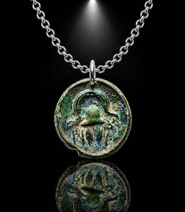 Oud-Grieks Het Schild van Alexander — Macedonische bronzen, Antiquités & Art, Antiquités | Autres Antiquités
