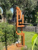 Ana Lucia B.M - Sculpture Corten - XXL - NO Reserve