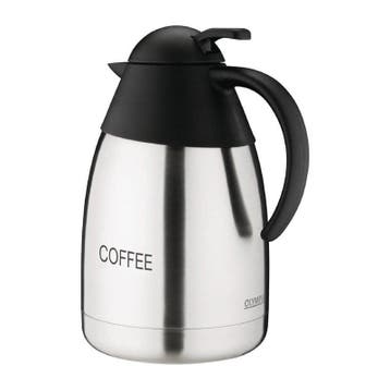 Isoleerkan RVS koffie | 1,5L | 25(h) x 14(Ø)cm Olympia, Verzenden