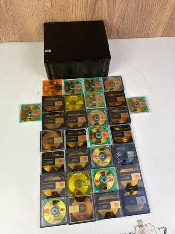 Sony, Maxell, TDK 74min. - Avec Case Minidisc Nombre, Nieuw