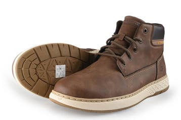 Skechers Veterboots in maat 46 Bruin, Bruin, Verzenden, Boots, Zo goed als nieuw