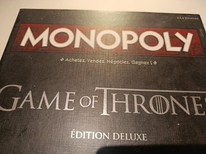 Bordspel - Monopoly Game of Thrones Édition Deluxe - Plastic, Antiquités & Art, Antiquités | Jouets