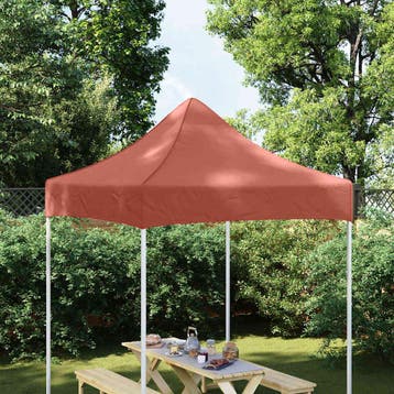 vidaXL Partytentdak 270 g/m² 2x2 m terracotta, Verzenden, Nieuw