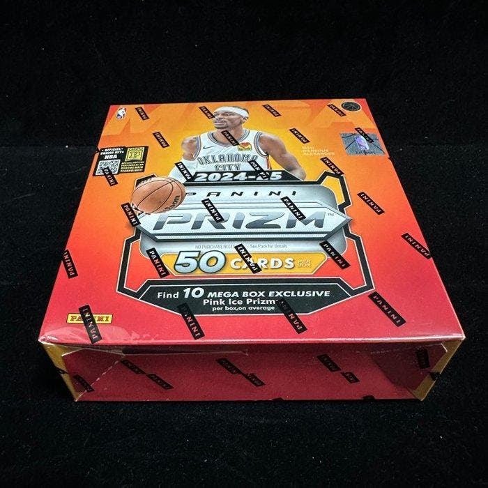 2024/25 Panini Prizm Basketball Mega Box Emballage, Collections, Autocollants