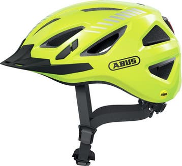 Fietshelm ABUS URBAN-I 3.0 MIPS signal yellow L - 56-61 cm -, Fietsen en Brommers, Verzenden, Zo goed als nieuw, Abus