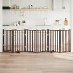 vidaXL Hondenhek inklapbaar 6panelen 300cm massief vurenhout, Verzenden, Nieuw