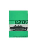 1967 ALFA ROMEO GIULIA 1600 SUPER INSTRUCTIEBOEKJE DUITS, Ophalen of Verzenden