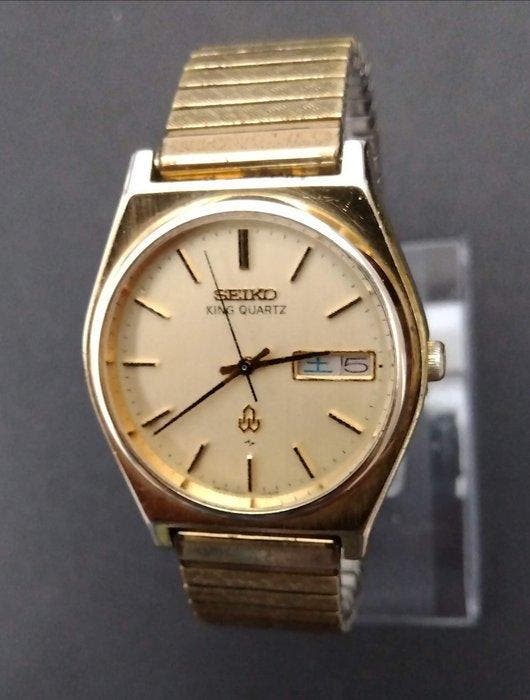 Seiko - King Quartz 5856-7030 - Zonder minimumprijs - 850995, Bijoux, Sacs & Beauté, Montres | Anciennes | Antiquités