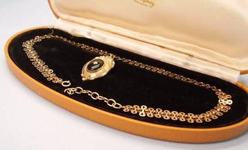 Zonder minimumprijs - Ketting met hanger - 8 karaat