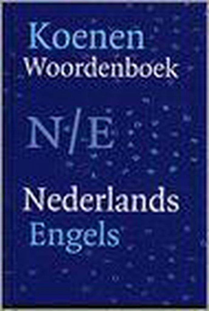 Koenen handwoordenboek Nederlands-Engels 9789066486317, Boeken, Woordenboeken, Gelezen, Verzenden