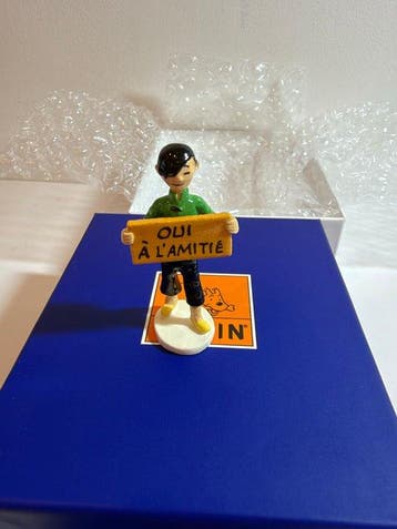 Tintin - CARTE DE VOEUX Tchang