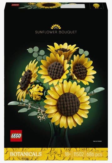 Lego Set - 11502 - Botanical Collection - Sunflower Bouquet