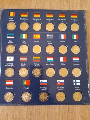 Europa. 2 Euro 2022 Erasmus (incl. 2 Euro Malta) (23