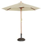 Parasol creme rond 3 meter | 2,52(h) x 3(Ø)m Bolero, Verzenden