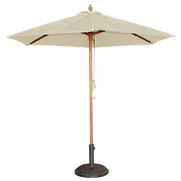 Parasol creme rond 3 meter | 2,52(h) x 3(Ø)m Bolero, Zakelijke goederen, Horeca | Keukenapparatuur, Nieuw in verpakking, Verzenden