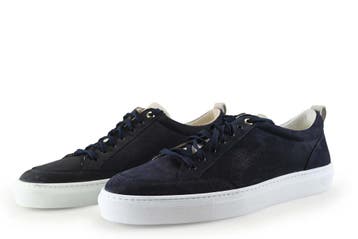 Van Lier Sneakers in maat 45 Blauw, Kleding | Heren, Schoenen, Van Lier, Zo goed als nieuw, Sneakers, Verzenden