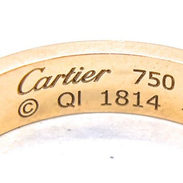 Cartier - Ring - 18 karaat Geel goud - mini-liefde, Nieuw