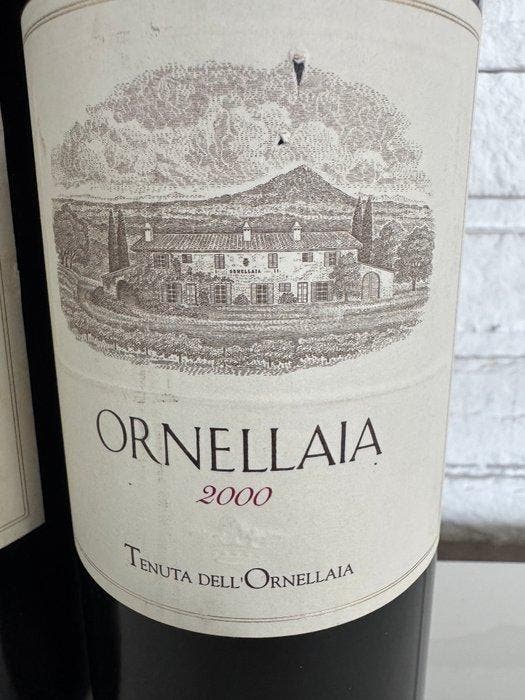 1998 & 2000 Tenuta dellOrnellaia, Ornellaia - Bolgheri, Collections, Vins