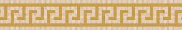 VERSACE Fascia Greca Miele/Oro ( MAT ) 9.8x60 DECORTEGEL /, Ophalen of Verzenden, Nieuw