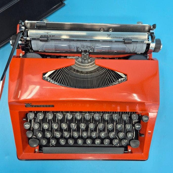 Adler Contessa de Luxe - Typemachine - 1960-1970, Antiek en Kunst, Kunst | Designobjecten