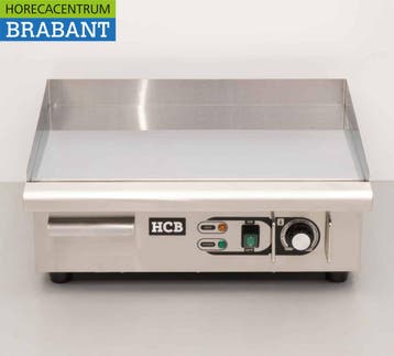 HCB RVS Spiegelbakplaat Chroom Grillplaat Bakplaat 55 cm, Ophalen of Verzenden, Nieuw in verpakking