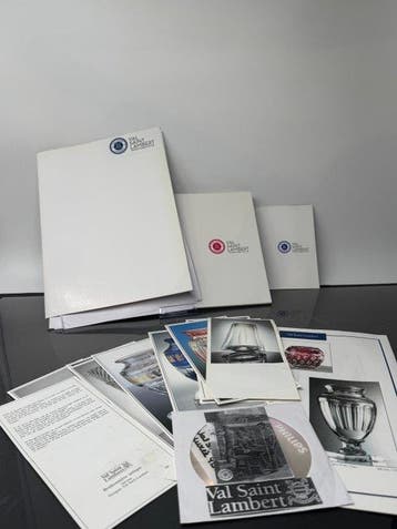 Val Saint Lambert - Vaas - Papier -
