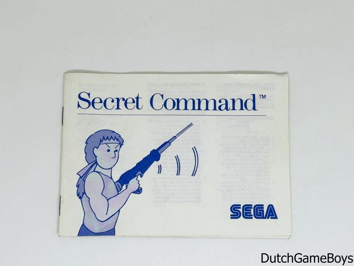 Sega Master System - Secret Command - Manual, Auto diversen, Handleidingen en Instructieboekjes, Verzenden