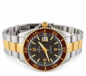 Delma - Santiago Bicolor - Swiss Automatic Divers 500M -, Nieuw