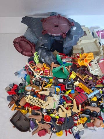 Playmobil - Playmobil Lot Playmobil en vrac pour pièces -