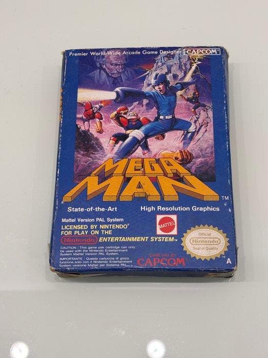 Capcom, Nintendo, Mattel - Nes - Mega Man 1 “NES-MN-ITA”, Games en Spelcomputers, Spelcomputers | Overige Accessoires