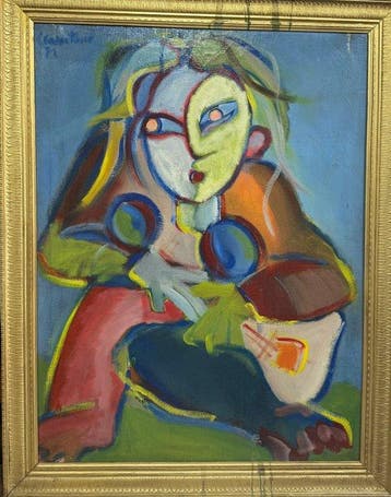 Italiaanse school (XX) - Ritratto, Antiek en Kunst