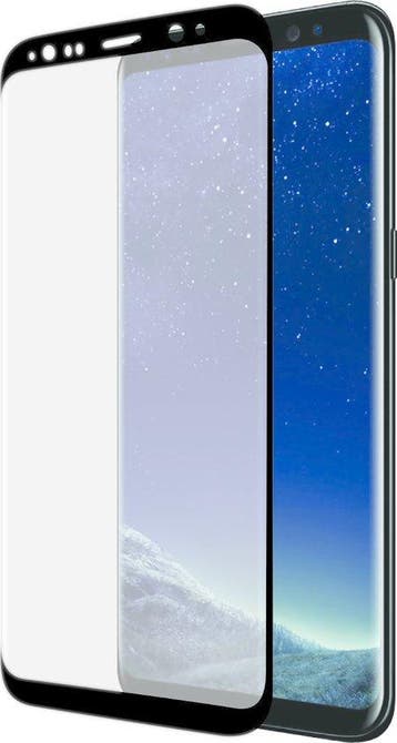 Azuri Curved Tempered Glass RINOX ARMOR - zwart - voor Sa..., Télécoms, Téléphonie mobile | Housses, Coques & Façades | Marques Autre