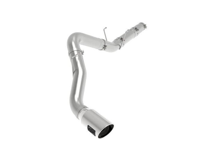 aFe ATLAS 5in DPF-Back Alum Steel Exhaust System w/Polished, Auto-onderdelen, Uitlaatsystemen, Ophalen of Verzenden