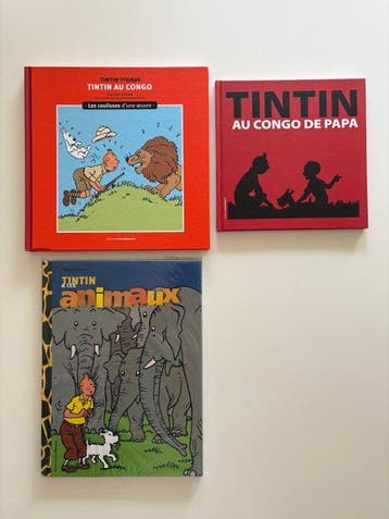 Tintin - 8 Albums en boekjes - Diverse edities - 1931/2024
