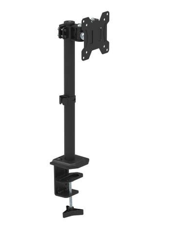 Alora Monitorarm SoloMount - 13-27 Inch - Zwart - Draaibaar, Nieuw