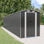 vidaXL Tuinschuur 192x938x223 cm gegalvaniseerd staal, Verzenden