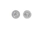 Oorbellen - 14 karaat Witgoud - 2.03ct. tw. Diamant, Handtassen en Accessoires, Nieuw