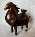 Beeld, Paard - 17.5 cm - Brons, Antiek en Kunst