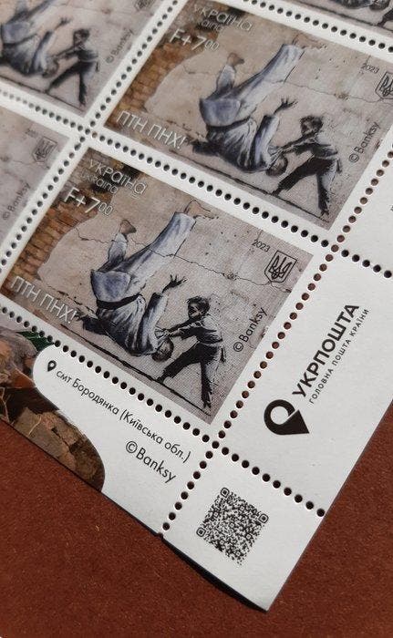 Banksy (1974) -  ! (FCK PTN!)-2 sets: Set of 7, Collections, Cartes postales | Étranger