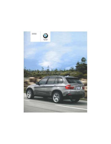 2008 BMW X5 INSTRUCTIEBOEKJE NEDERLANDS, Auto diversen