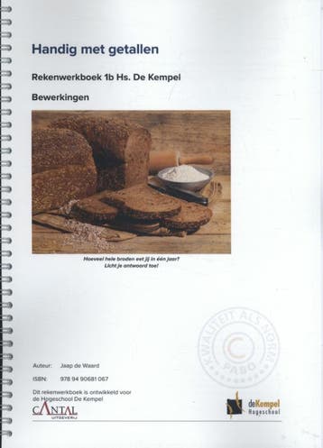 Handig met getallen Bewerkingen 9789490681067 Jaap de Waard, Verzenden, Gelezen, Jaap de Waard