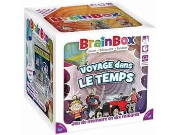 Veiling - Asmodee BrainBox Voyage dans le Temps Tijdreis, Hobby en Vrije tijd, Gezelschapsspellen | Bordspellen, Nieuw