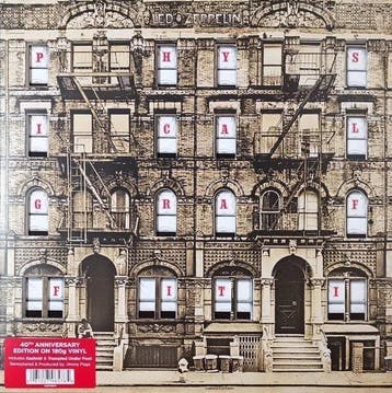 Led Zeppelin 2 LP Set  Physical Graffiti  - 40th, Nieuw in verpakking