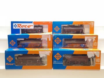 Roco H0 - 4335B/46422 - Wagon de marchandises pour trains
