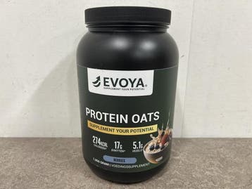 Veiling - 5x Evoya proteïne oats berry 1050g