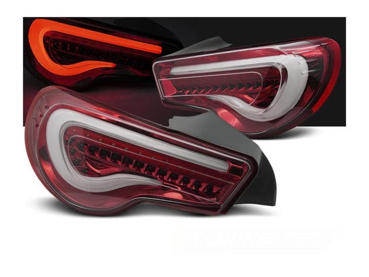 LED bar achterlichten Red White, Autos : Pièces & Accessoires, Éclairage, Envoi